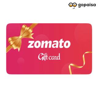 Save 10% on Zomato Gift Cards via Amazon using Jupiter Card + Free 1-Year Jio Hotstar