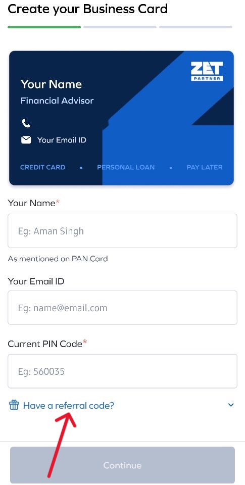 How to Signup Using ZET Referral Code (AMANJ1986) - Step 2 | ZET Refer and Earn program