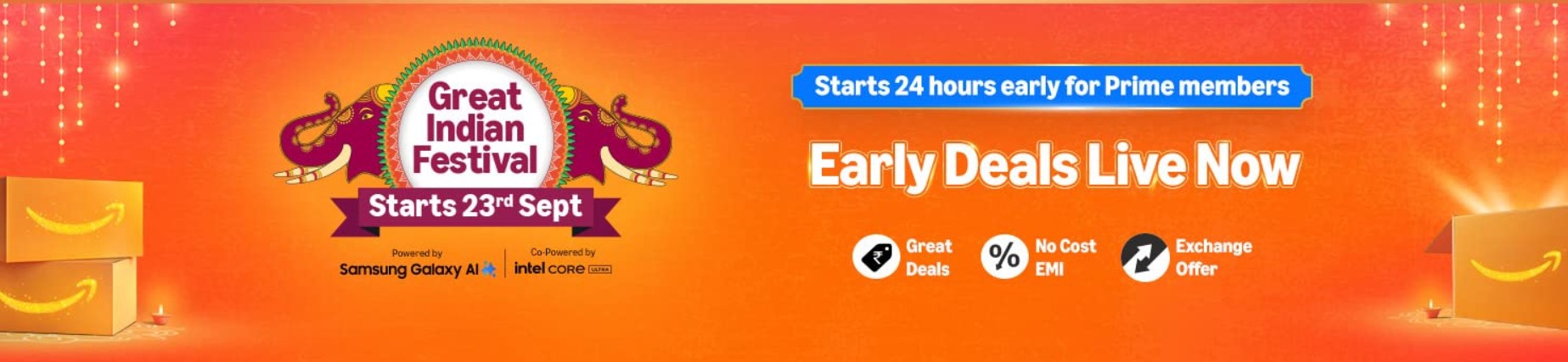 Amazon Great Indian Festival 2025 Offers List Out Now | Grab Great Indian Sale Amazon Offers from 27th Sept | GoPaisa Amazon GIF Sale