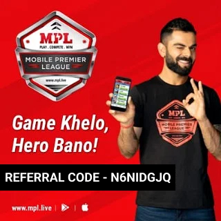 MPL Referral Code 'N6NIDGJQ' to Get Exciting Rewards on Sign Up | MPL Referral Offer