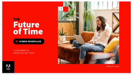 estudio "Future of Time" Adobe