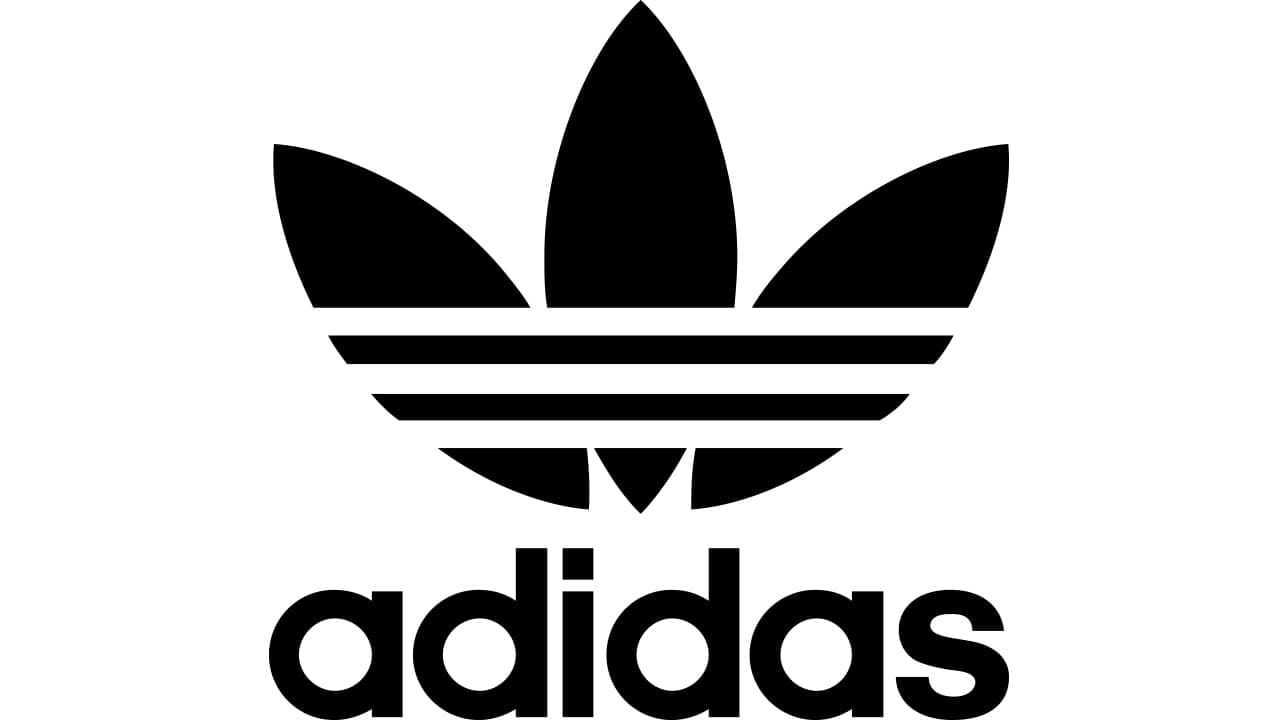 Cuál la historia evolución del logo Adidas?