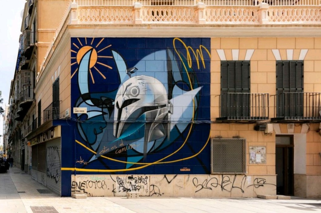 mural The Mandalorian