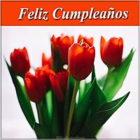 Картинка с поздравлением с днем рождения на испанском