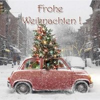 Немецкая открытка новый год