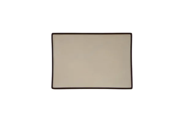 Taupe Curved Rectangle Melamine
