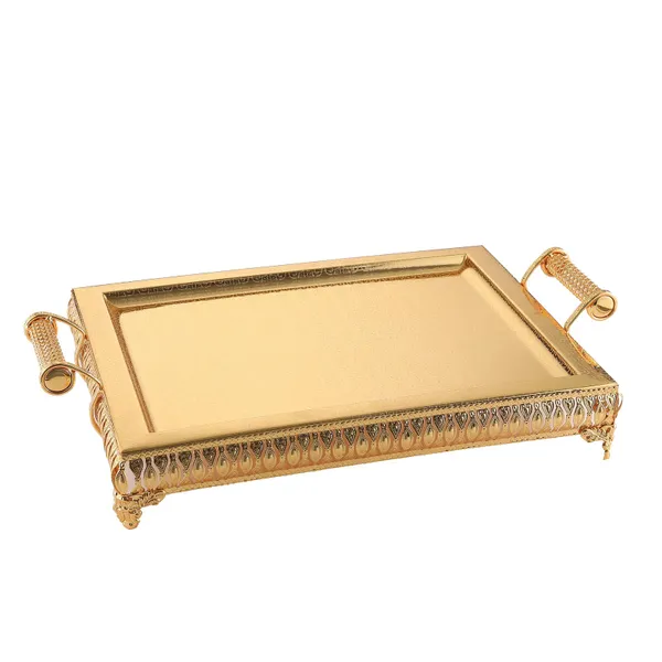  Hakal Antic Style Tray Gold