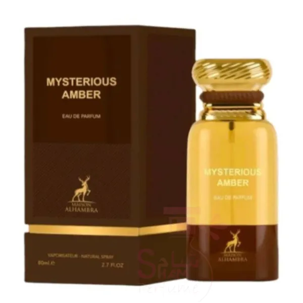 Maison Alhambra Mysterious Amber - 80 ML Eau de Parfum - Unisex Parfum Geïnspireerd door Serge Lutens Ambre Sultan