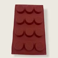 Siliconen bakvormpjes - Rood