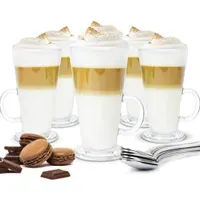 Latte Macchiato / koffie Glazen - 6 stuks