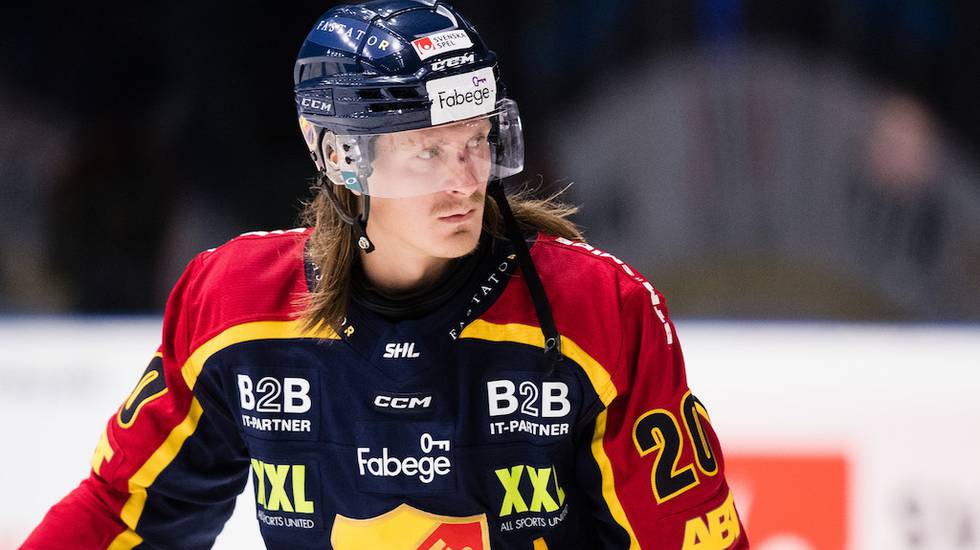 Marcus Sörensen har spelat i åtta kedjor på elva matcher i Djurgården