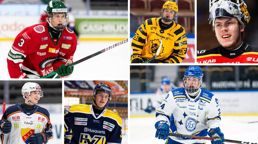 23 Swedes were selected in the NHL draft – the lowest figure in six years