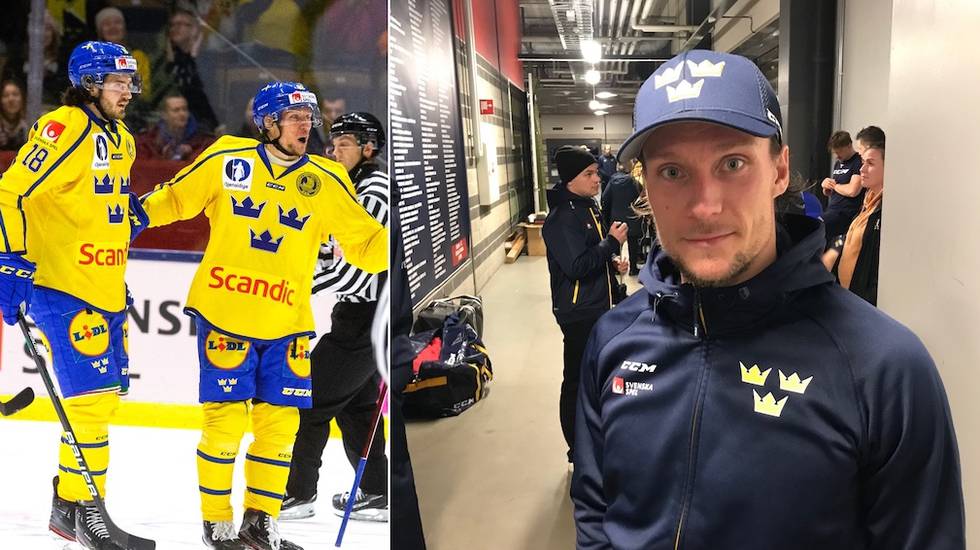 Jesper Olofsson slog till med mål inför NHL-scouterna i sin debut