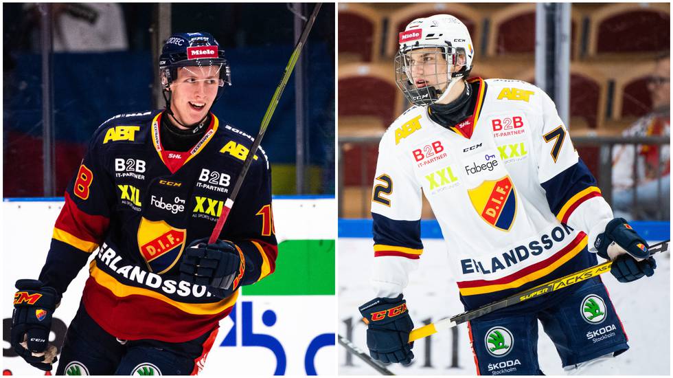 Djurgården Hockey: Talangfulla duon förlänger med Djurgården