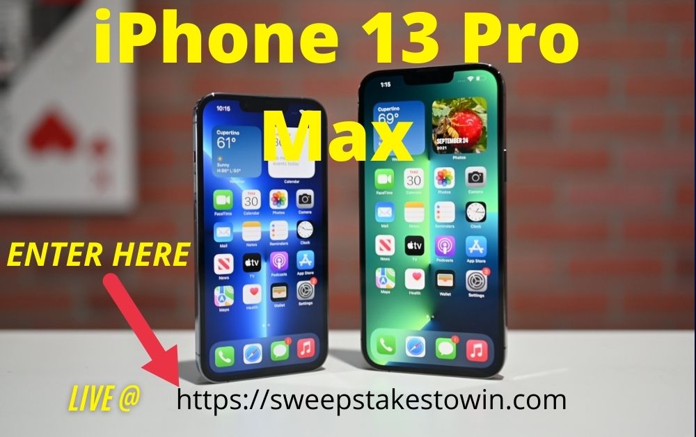 iphone 13 pro max 1tb giveaway