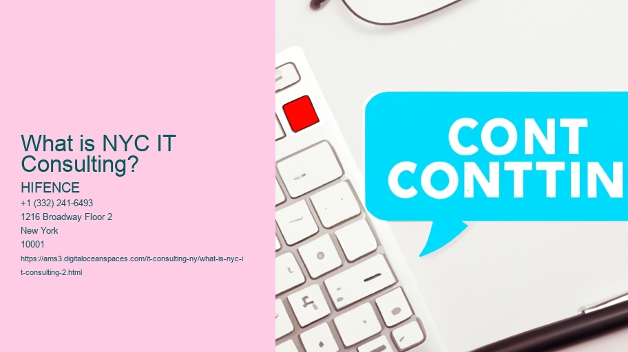 What is NYC IT Consulting?