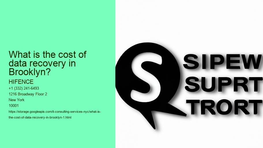 What is the cost of data recovery in Brooklyn?