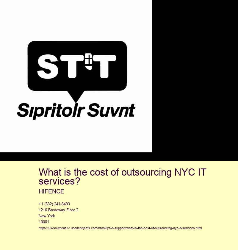 What is the cost of outsourcing NYC IT services?