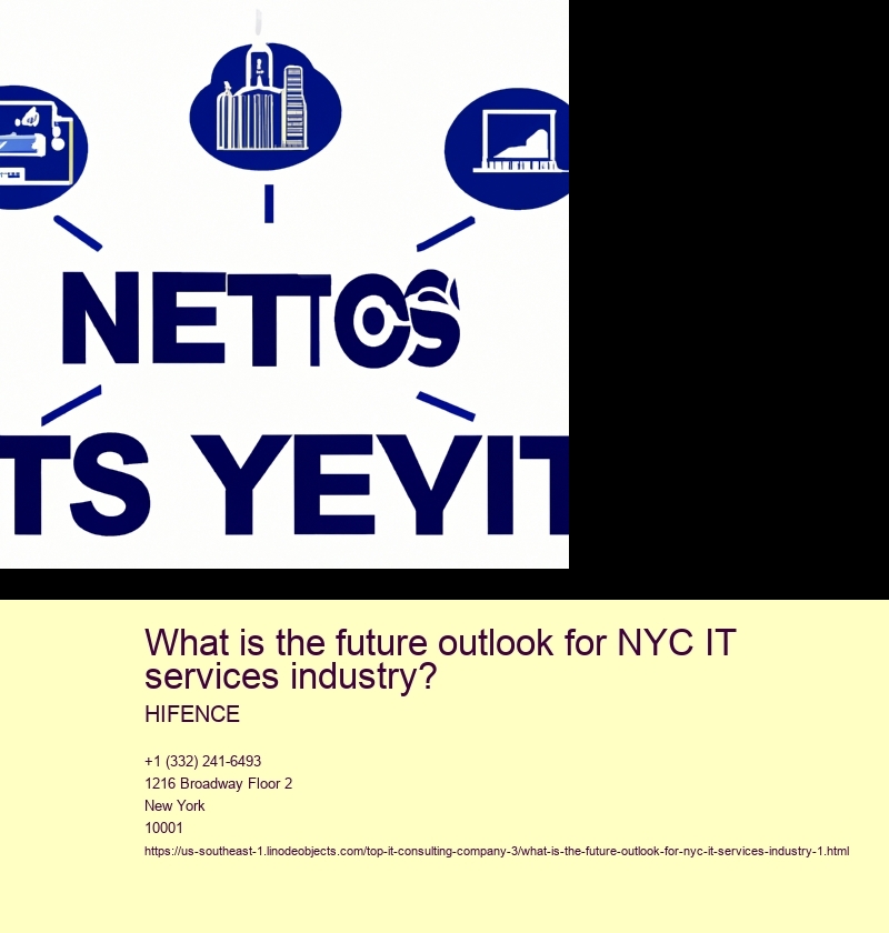 What is the future outlook for NYC IT services industry?