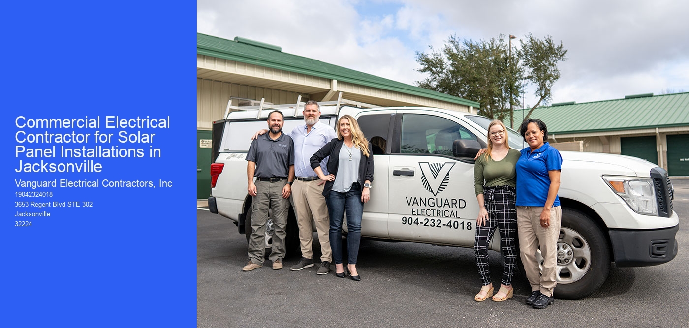 Commercial Electrical Contractor for Solar Panel Installations in Jacksonville