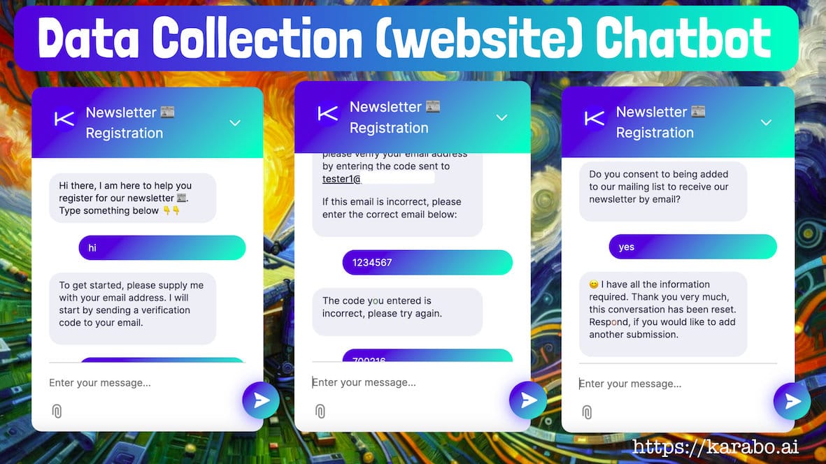 CRM Data Collection Chatbot
