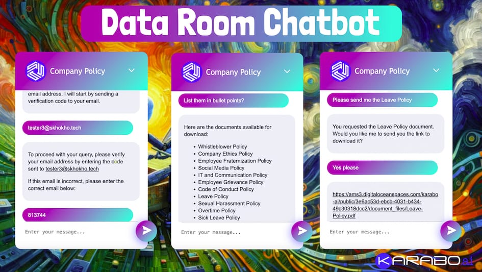 Data Room Chatbot