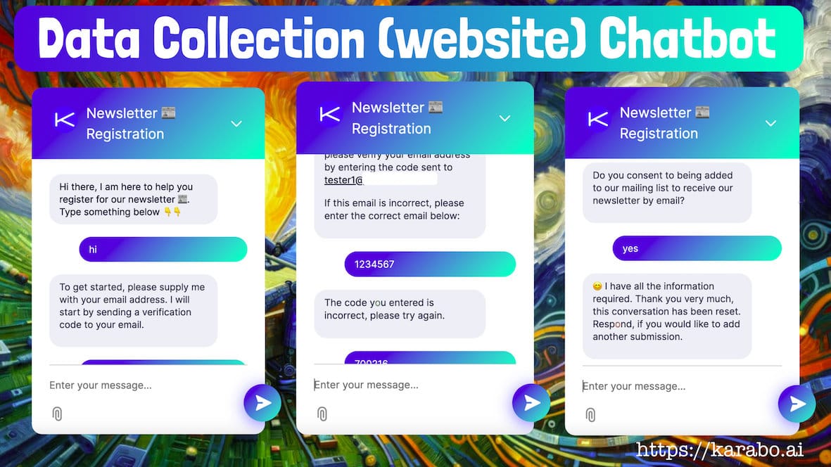 How To: Create a Data Collection Chatbot