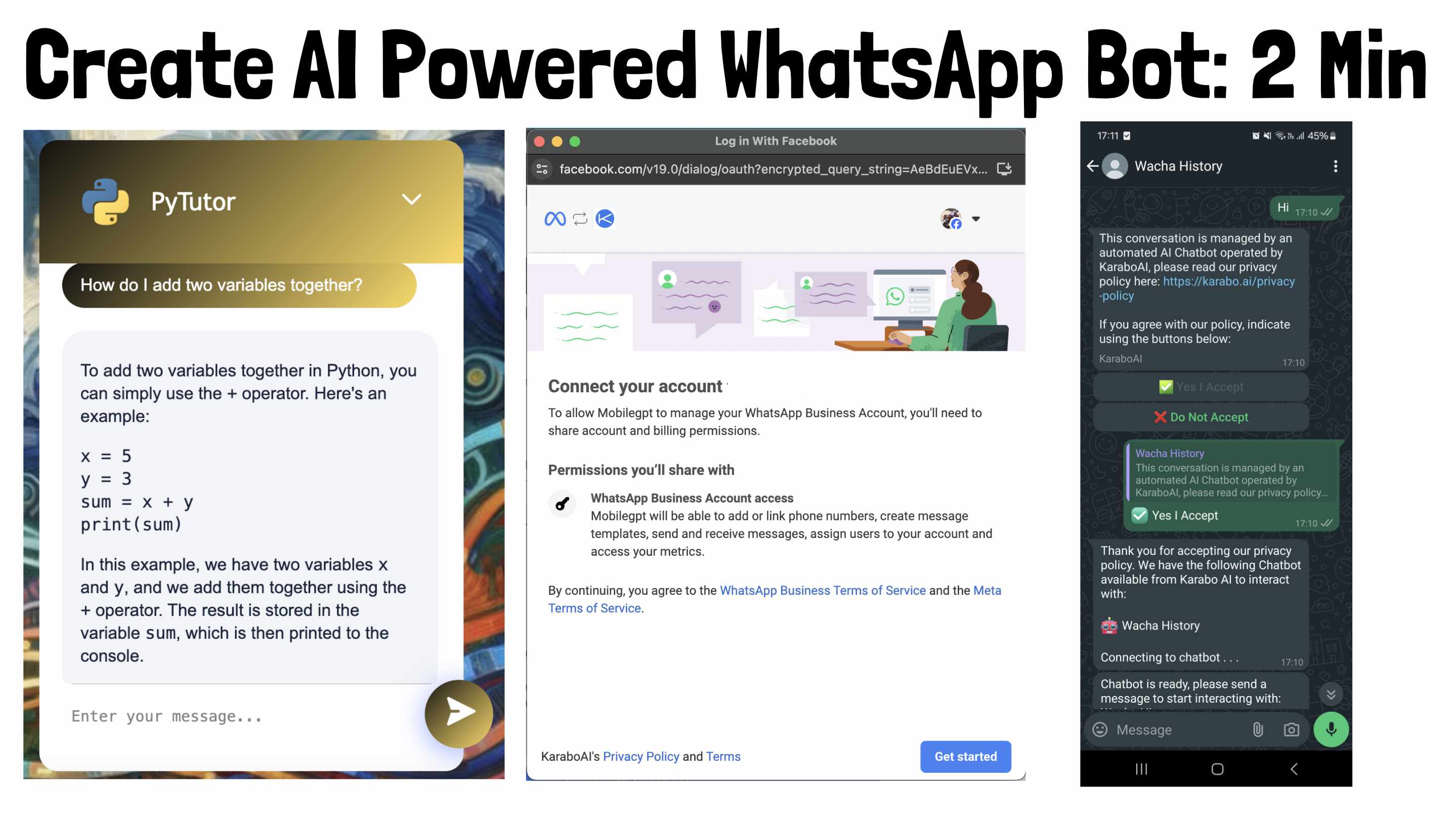 How to Create Custom WhatsApp Chatbot