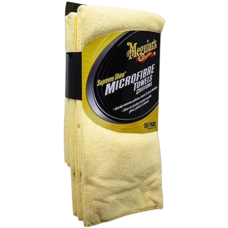 Meguiars Supreme Shine Microfiber Towel 6-Pack
