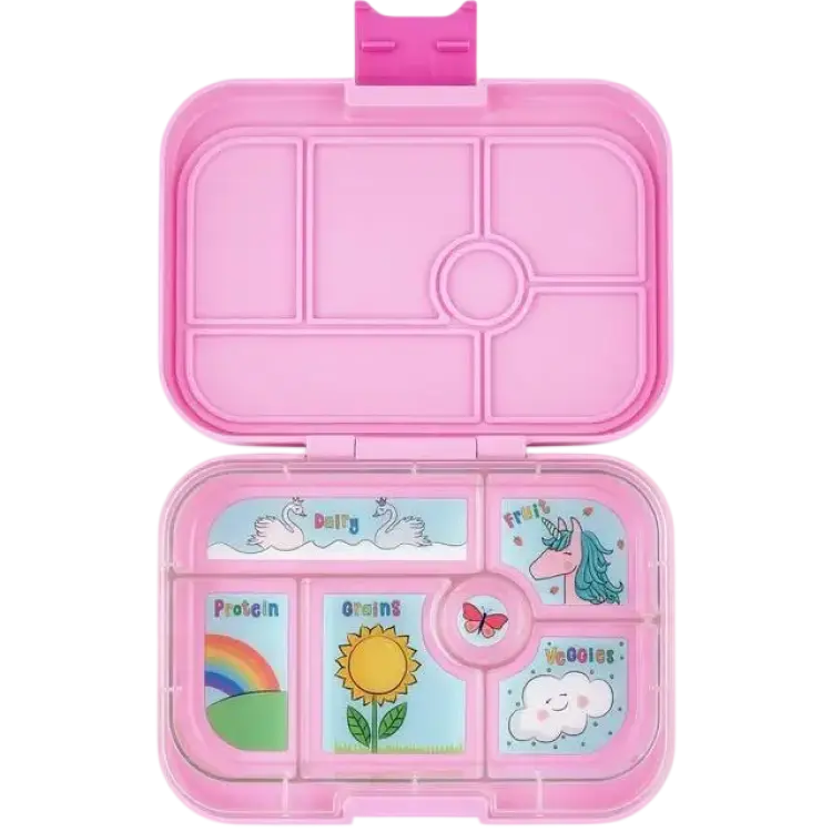 Yumbox Matlåda 6 Rum Power Rosa