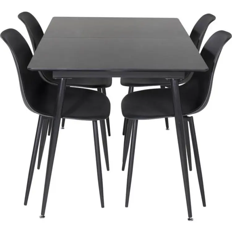 Venture Home Matgrupp Copacabana 120 cm Brun Caféset Bordsgrupp
