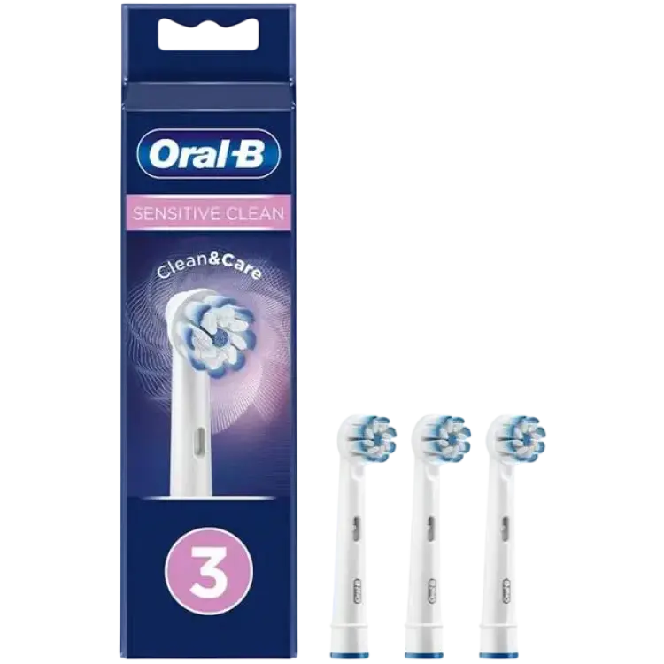 Oral-B Sensitive Clean & Care White 3-pack