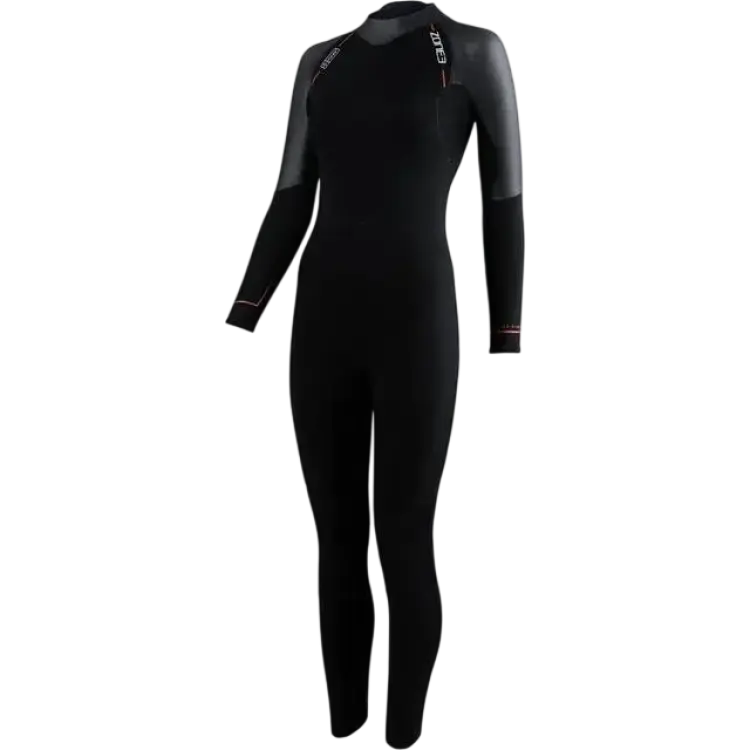 Zone3 Active-Flex Wetsuit W Våtdräkt Black Orange S