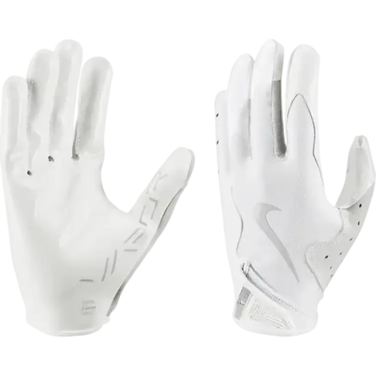 Nike Vapor Jet 8.0 Amerikanska Fotbollshandskar - White