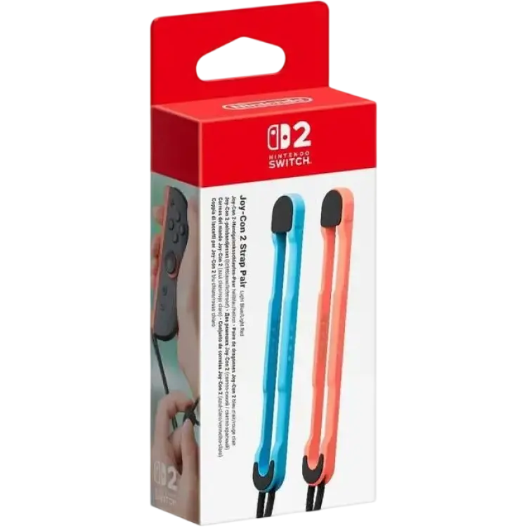 Nintendo Switch 2 Joy-Con 2 Strap Pair - Light Blue/Light Red