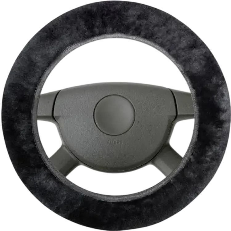 Walser 19567 Rattskydd Fårskinn Svart