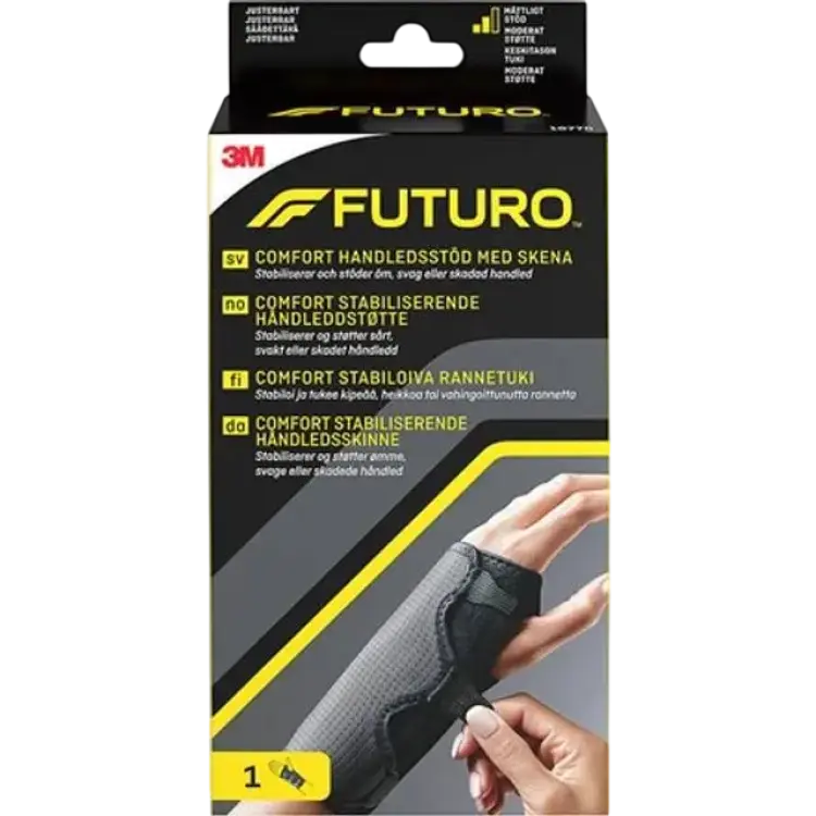 Futuro Comfort Handledsstöd med Flyttbar Skena