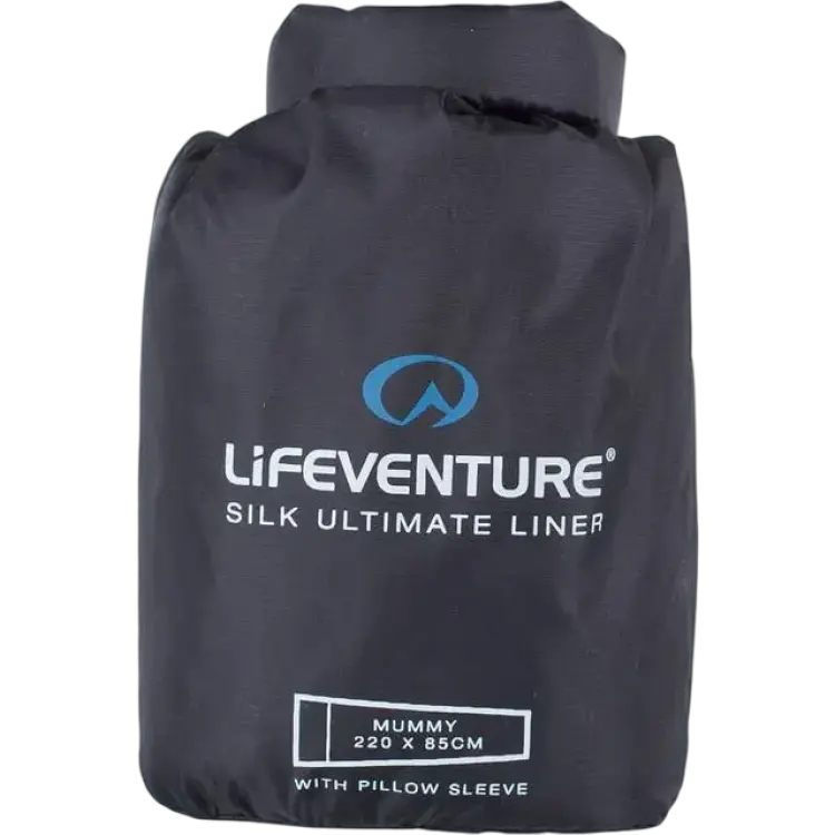 Lifeventure Ultimate Silk Sleeping Bag Liner 220x85cm