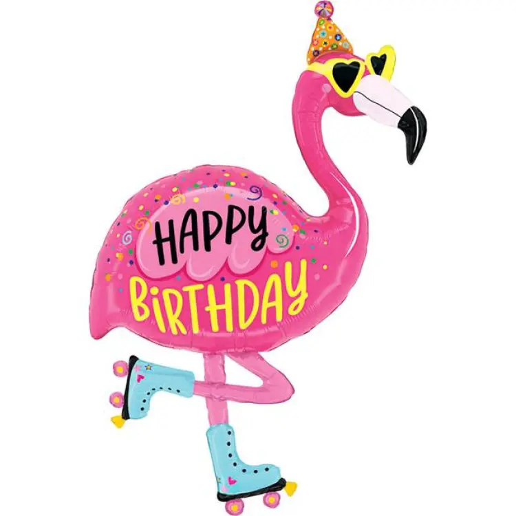 Ballongkungen Folieballong Födelsedag Happy Birthday