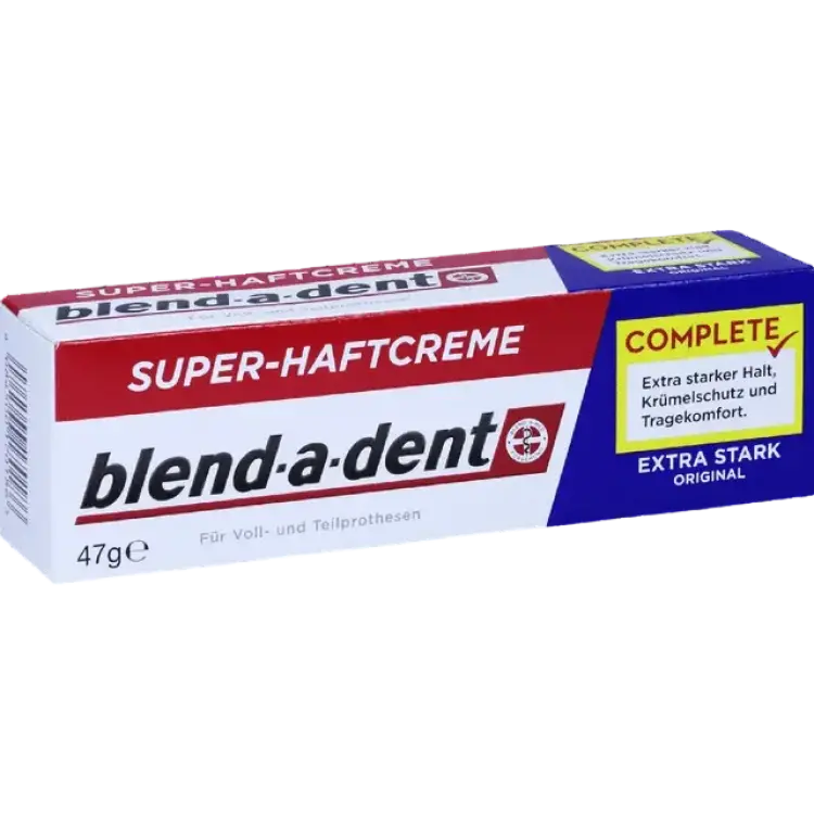 Blend-A-Dent Super Haftcreme Extra Stark Original 47g