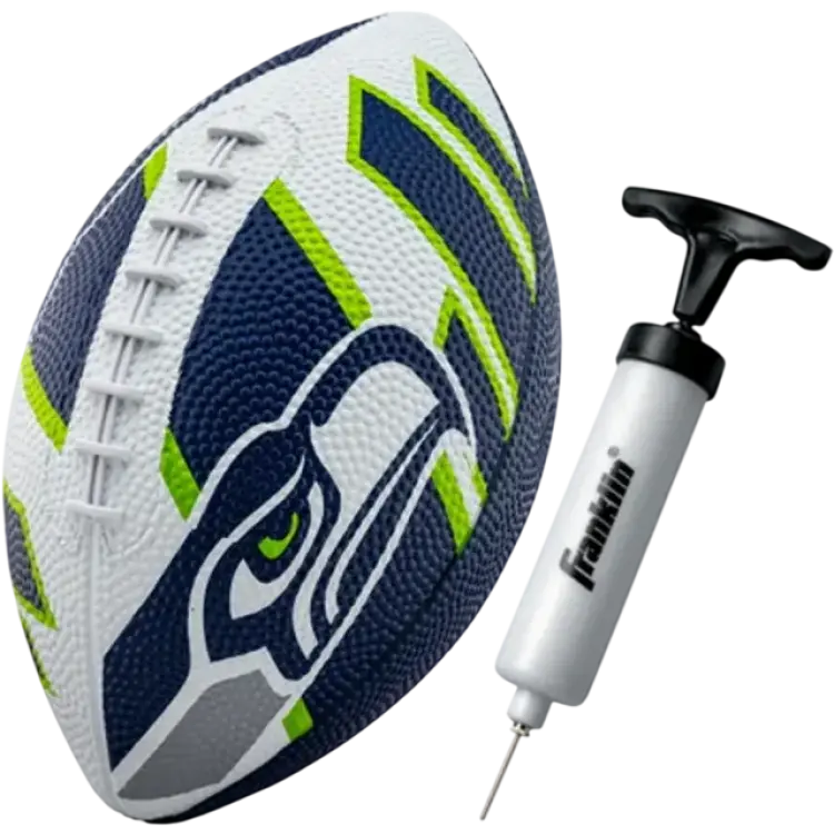 Franklin Sports NFL Seattle Seahawks Youth Mini 8.5 Football