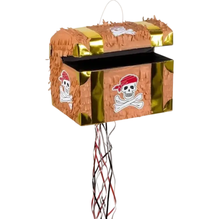 Boland Piñatas Pirate Treasure Chest