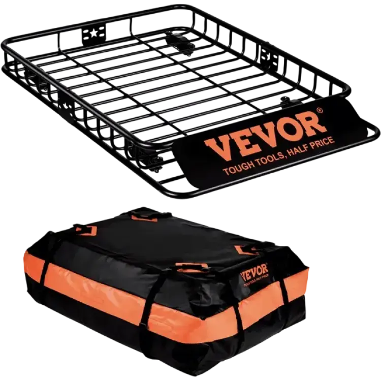 VEVOR Roof Rack Cargo Basket 200x150x100cm
