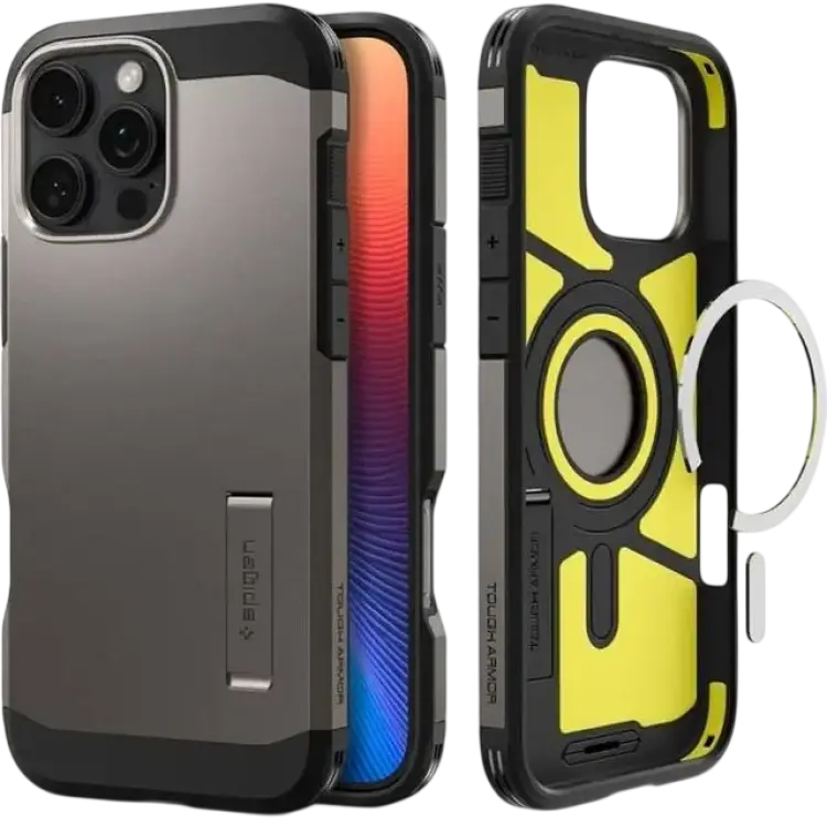 Spigen Tough Armor AI MagFit Case for iPhone 16 Pro Max