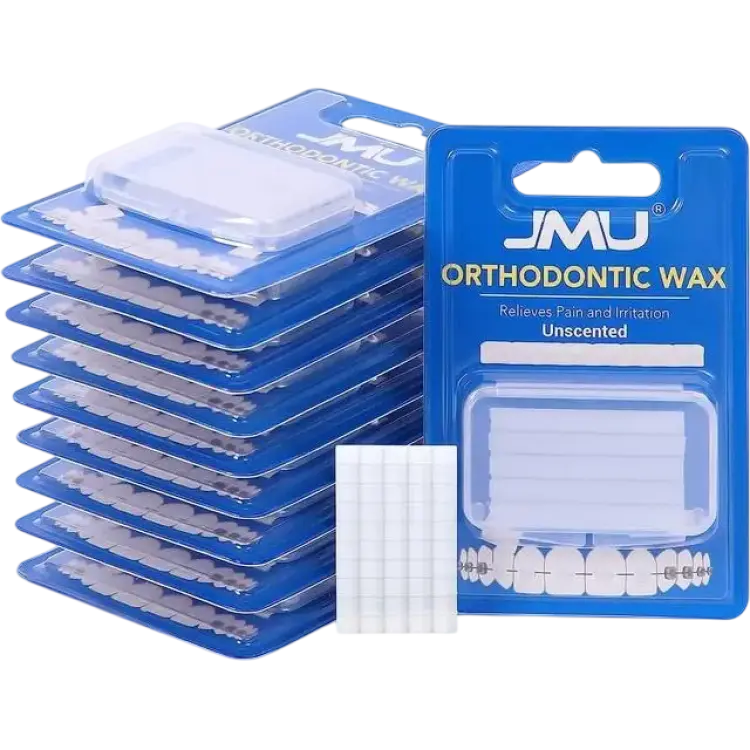 JMU Orthodontic Wax Unscented 10-pack