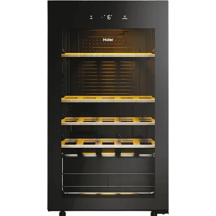 Haier HWS34GGH1 Weinklimaschrank 90 l Schwarz