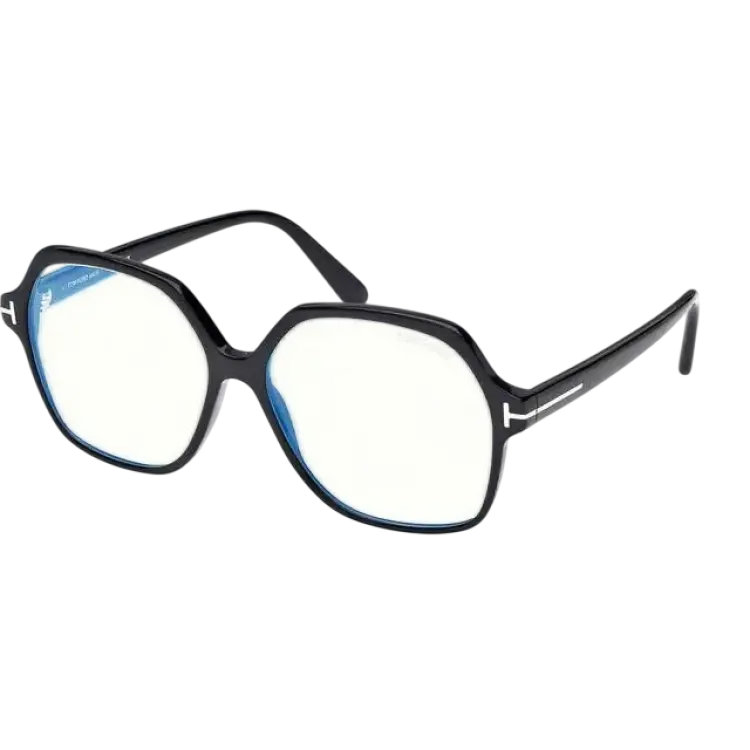Tom Ford FT6062-B Blåa-Light Block 001 57 Glasögon