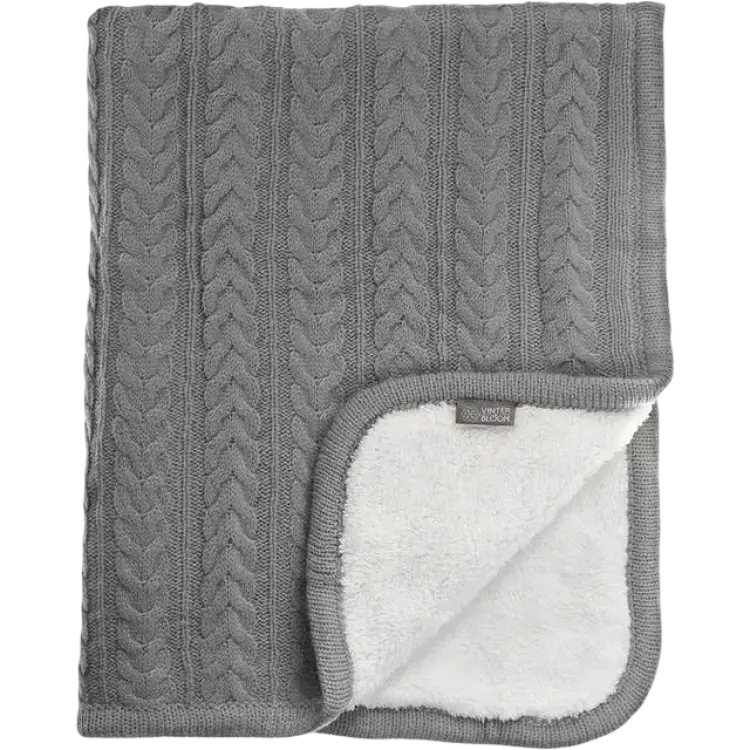 Vinter & Bloom Cuddly Filt Dove Grey