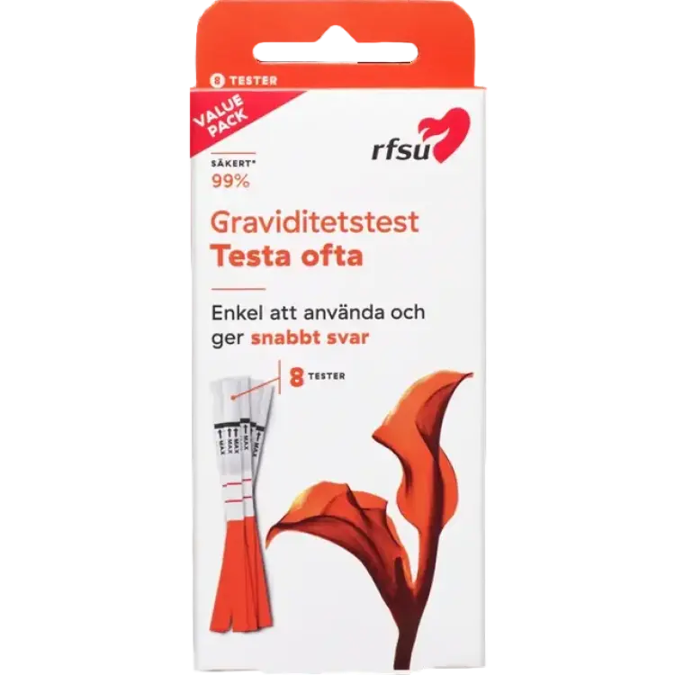 RFSU Graviditetstest 8-pack