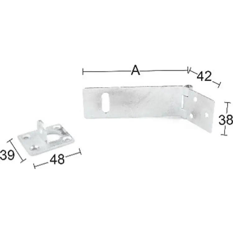Habo LEDHASP 115MM VARMGALV